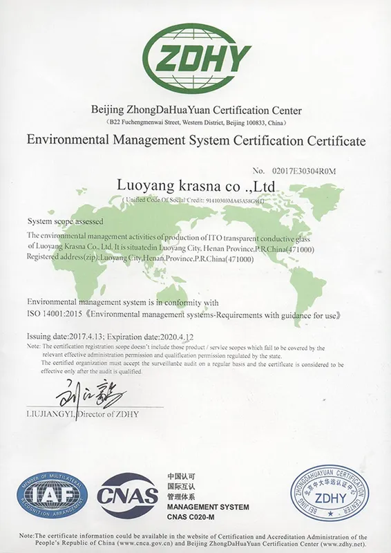 ISO Certification
